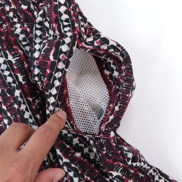 90s Streetwear Mens Medium Abstract Swim Trunks - Picture 5 of 9